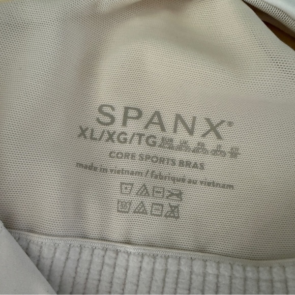 Spanx White Core Sports Bra XL - Picture 4 of 6